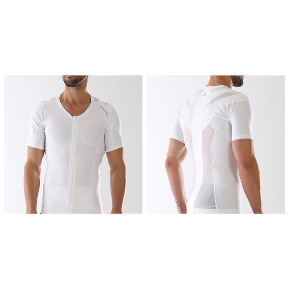 Alignmed Posture Shirt for Men Zip Front Size Large NWT - Picture 1 of 12